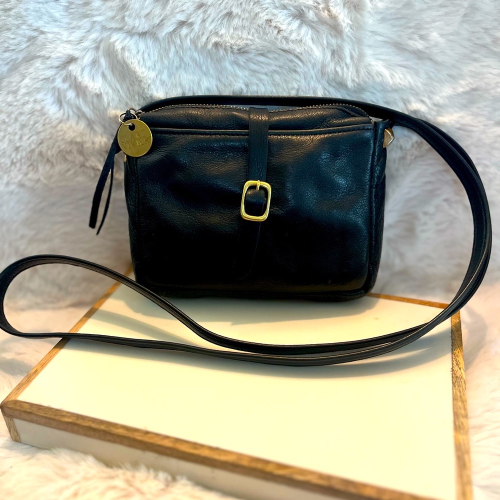Vintage Clare Vivier Mini Sac Crossbody Bag Black